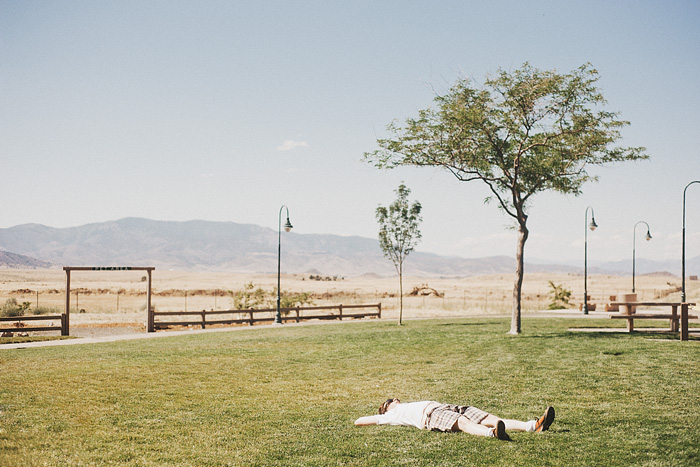 Portland Lifestyle Photographer - Ben sleeping at Mt. Shasta Rest Area
