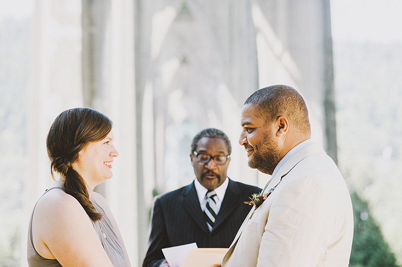 Kate & Mike's St Johns Bridge Wedding | Kim Smith-Miller