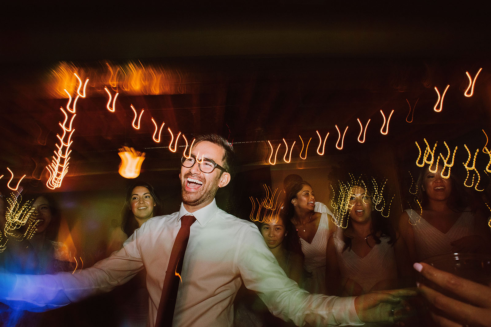 Groom on the dance floor | Portland Castaway Wedding