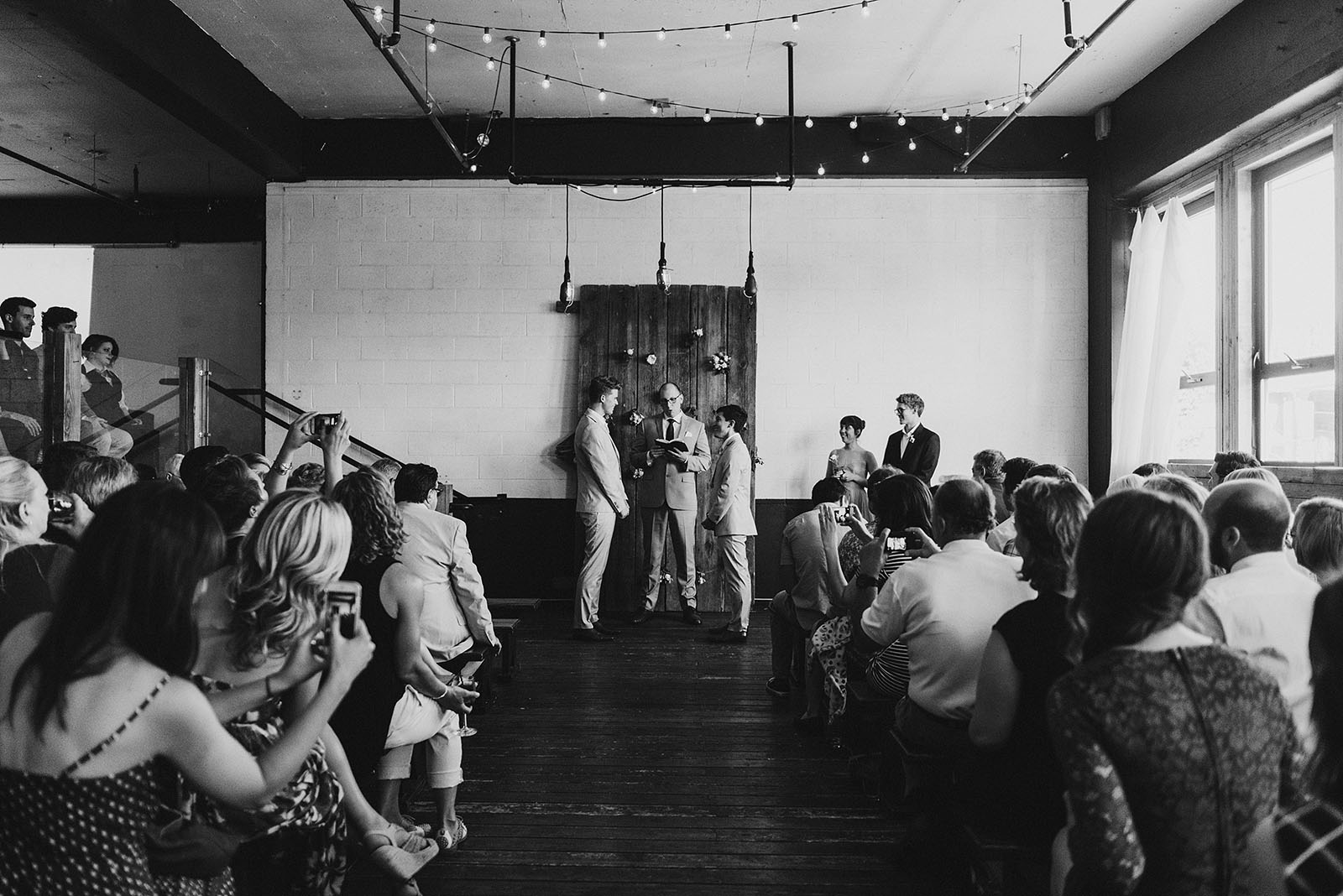 Union Pine wedding ceremony