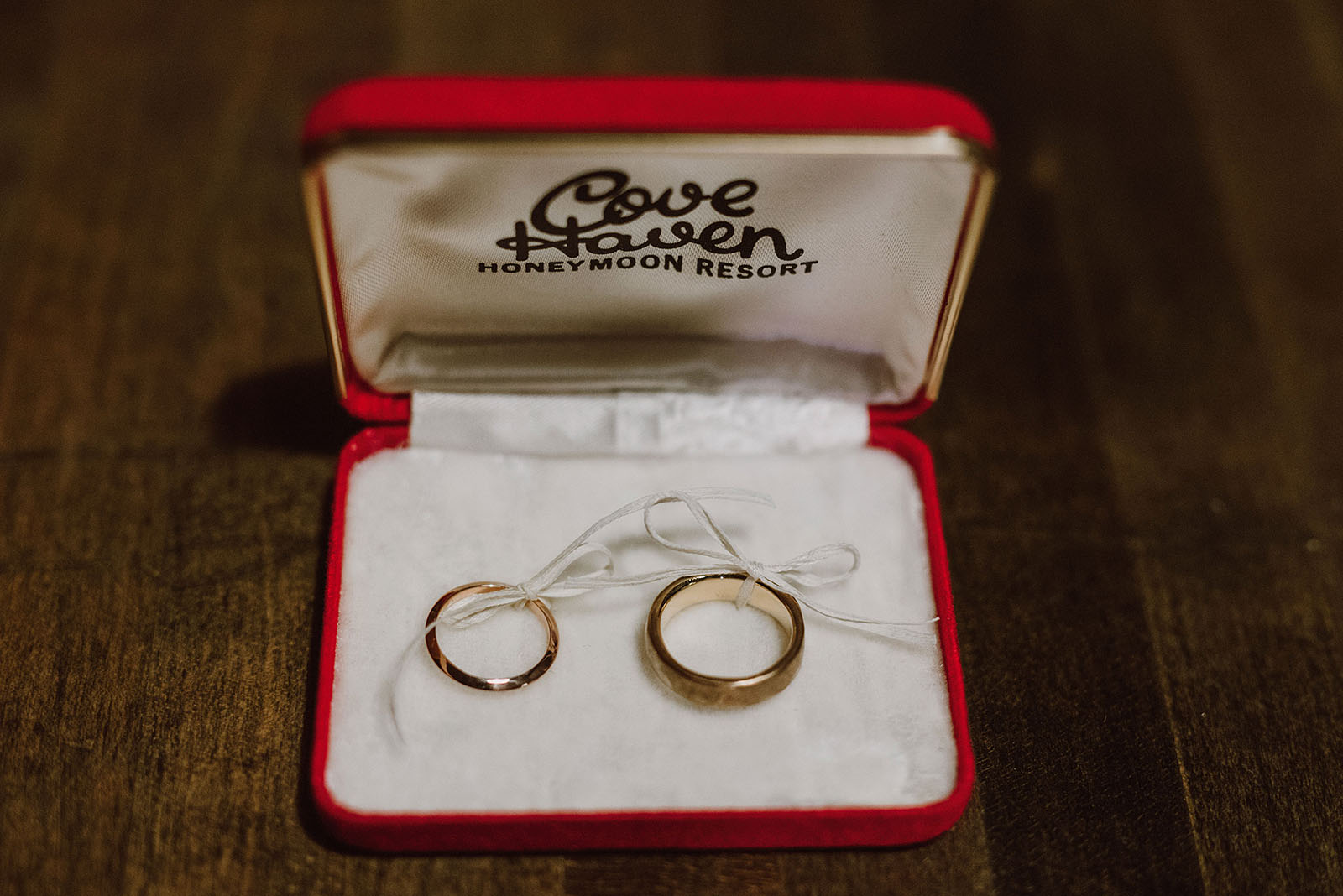 Custom rings by Better Late Than Never - Intimate Restaurant Wedding in Portland, OR