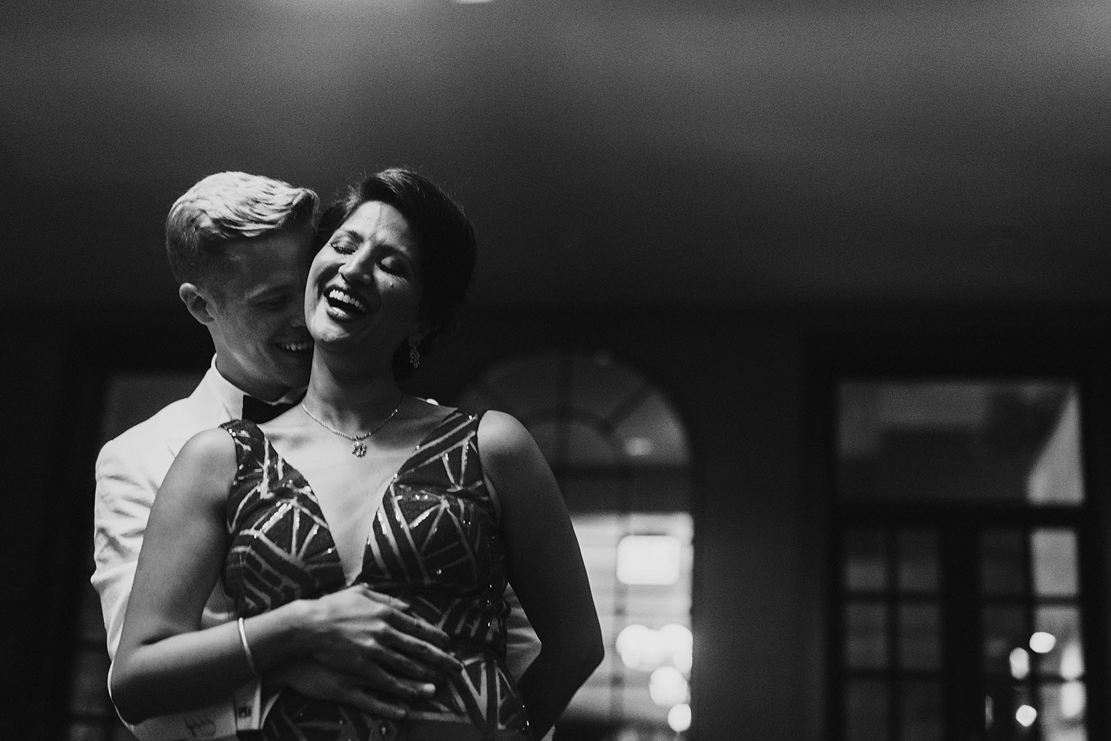 elegant first dance at the Chicago Firehouse Restaurant - portland wedding photography